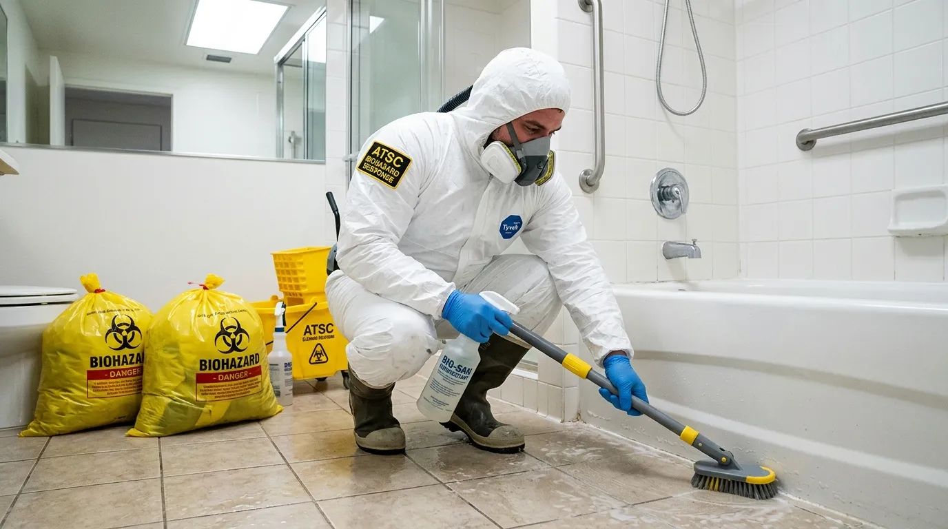 Decontamination equipment deployed for Blood Cleanup in New Haven